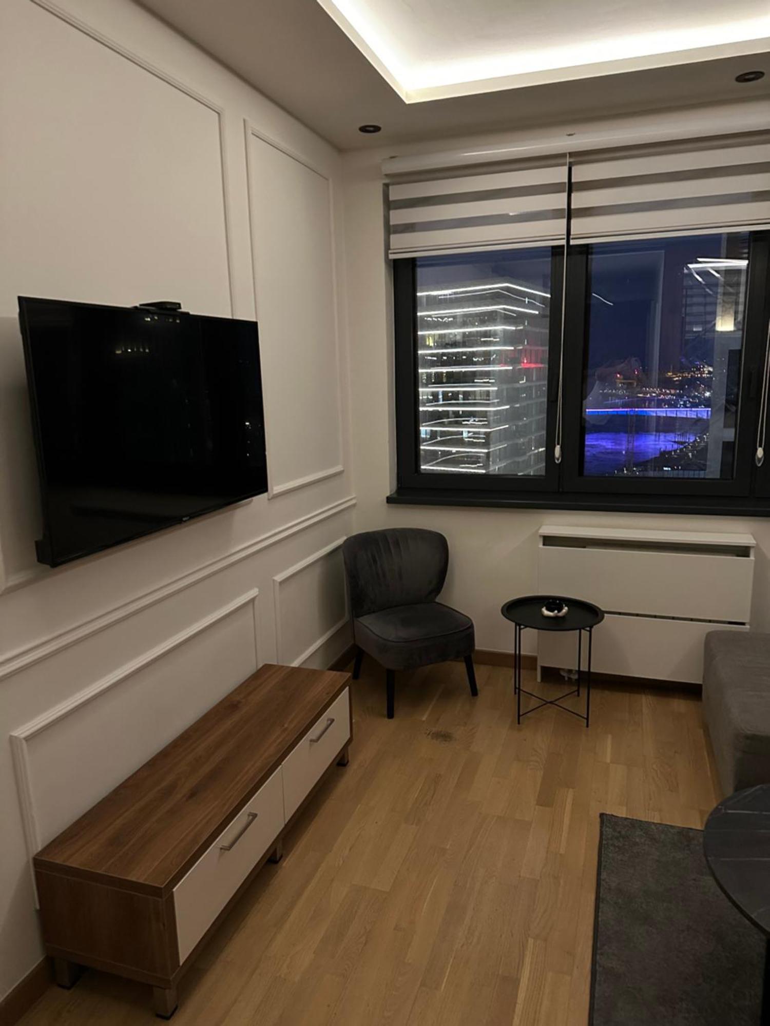 Modern Luxury In Belgrade Waterfront With Views Daire Dış mekan fotoğraf